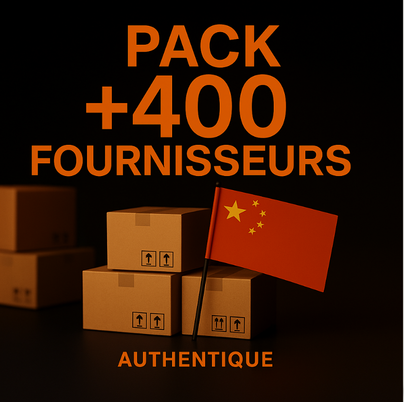 PACK +400 FOURNISSEURS AUTHENTIQUES